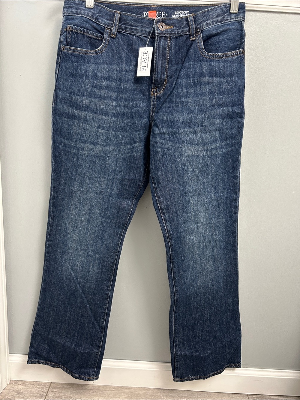 The Children’s Place Bootcut Jeans Size 16 Husky Boys NWT